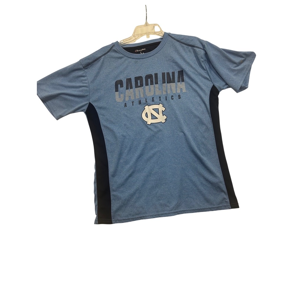 Champion Carolina‎ Athletics T-Shirt Activewear Tee Blue Black Large
(648)